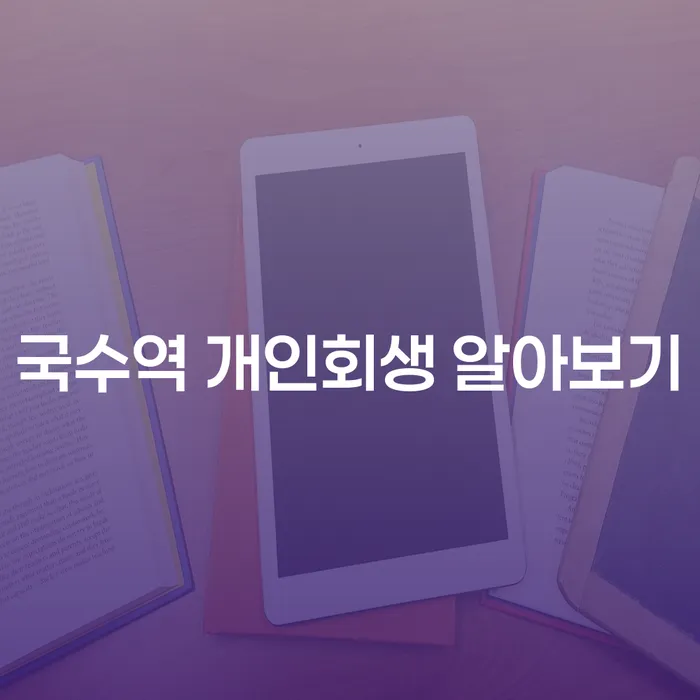 국수역 개인회생 알아보기